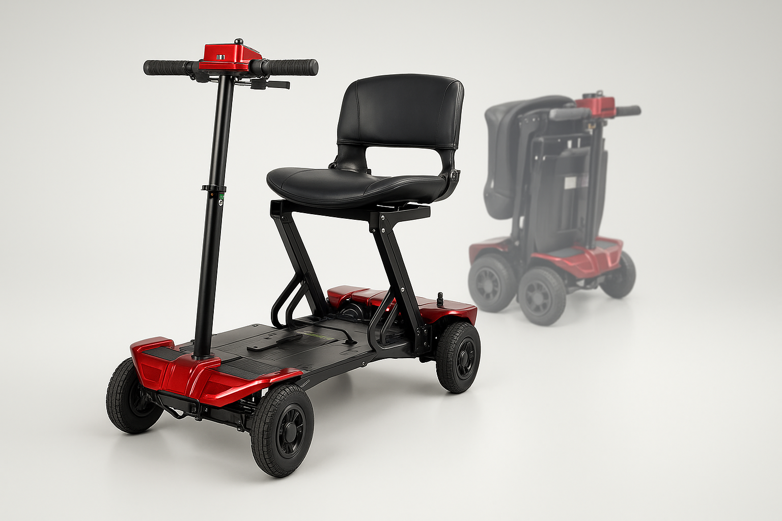 Pacer Pro One – elektrisk scooter for eldre, lett og sammenleggbar